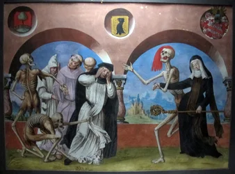 Copia della perduta danza macabra di M. Manuel del cimitero domenicano di Berna (1512-20)